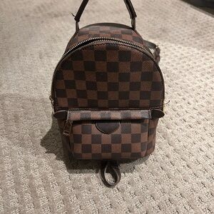 Designer inspired Checkered Mini Bag